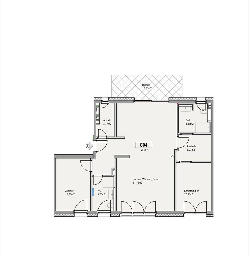 Prodej bytu 3+1 104 m², Fürth, Bavorsko Prodej bytu 3+1 104 m², Fürth, Bavorsko