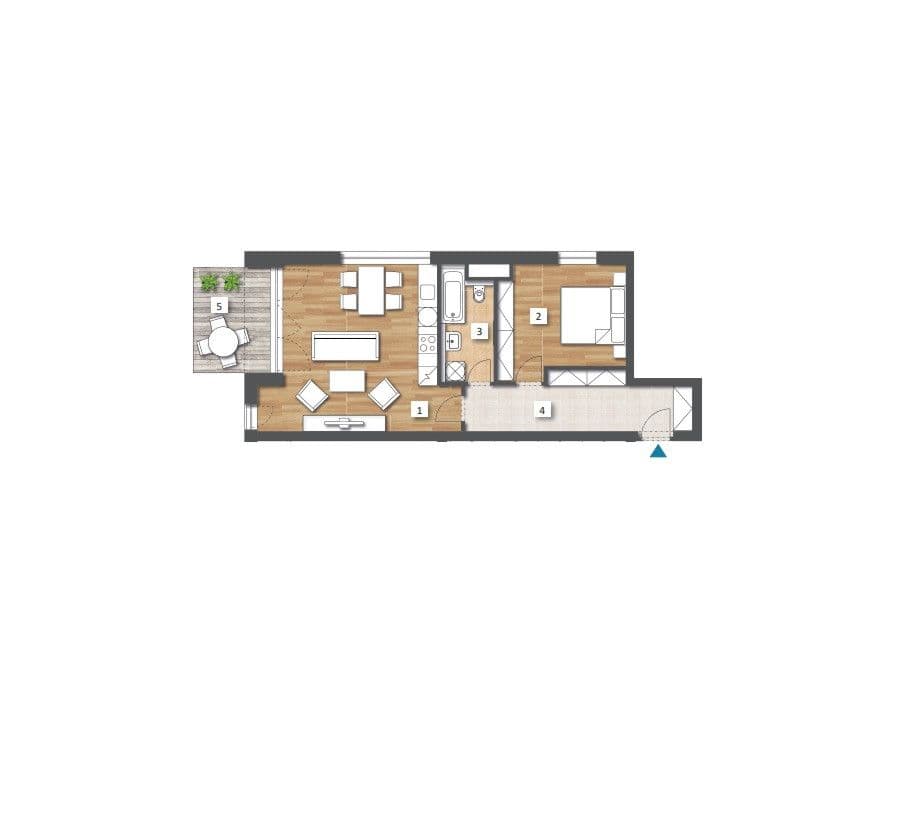 Pronájem bytu 2+kk 60 m², Tovární, Čelákovice, Středočeský kraj Pronájem bytu 2+kk 60 m², Tovární, Čelákovice, Středočeský kraj