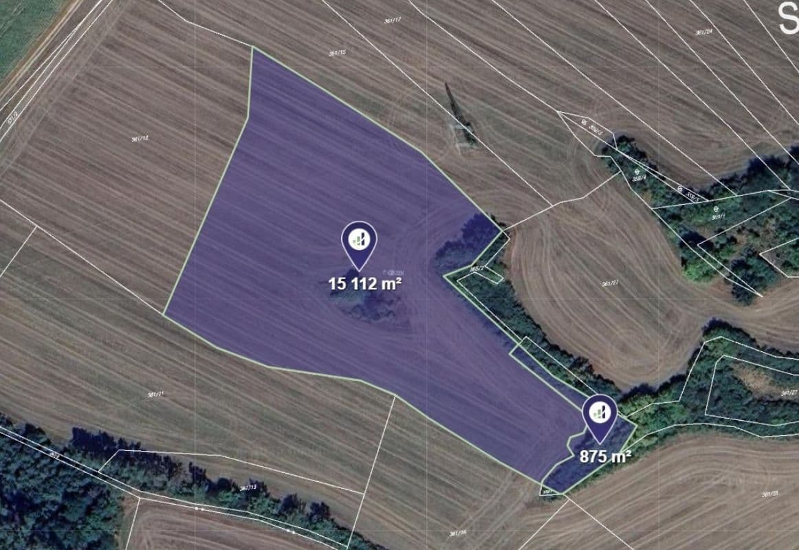 Prodej pozemku 1.998 m², Dolní Hbity, Středočeský kraj Prodej pozemku 1.998 m², Dolní Hbity, Středočeský kraj