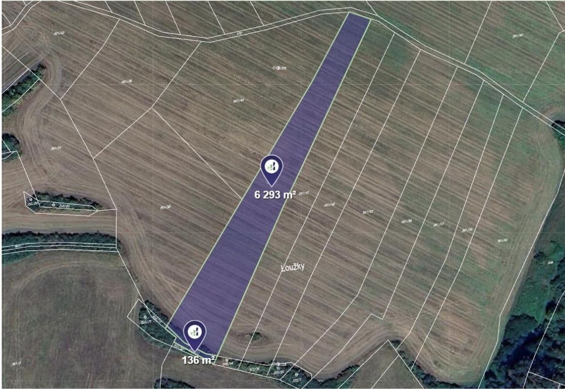 Prodej pozemku 1.998 m², Dolní Hbity, Středočeský kraj Prodej pozemku 1.998 m², Dolní Hbity, Středočeský kraj