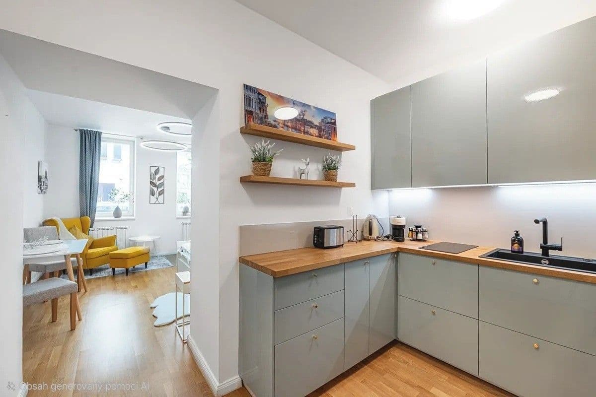 Pronájem bytu 1+1 36 m², Záhřebská, Praha, Praha Pronájem bytu 1+1 36 m², Záhřebská, Praha, Praha