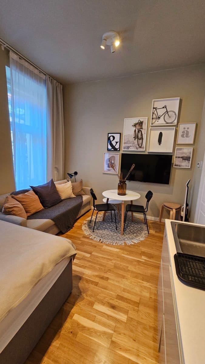 Pronájem bytu 1+kk 26 m², Vítkova, Praha, Praha Pronájem bytu 1+kk 26 m², Vítkova, Praha, Praha