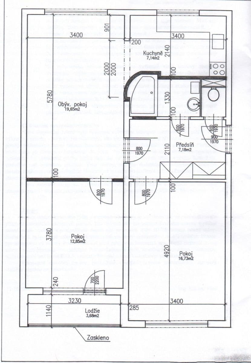 Pronájem bytu 3+kk 71 m², Na Petřinách, Praha, Praha Pronájem bytu 3+kk 71 m², Na Petřinách, Praha, Praha