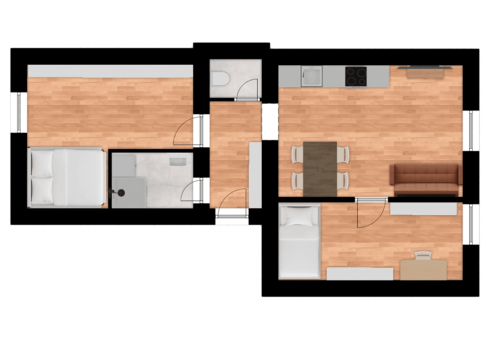 Prodej bytu 3+kk 56 m², Na Dvorcích, Praha, Praha Prodej bytu 3+kk 56 m², Na Dvorcích, Praha, Praha