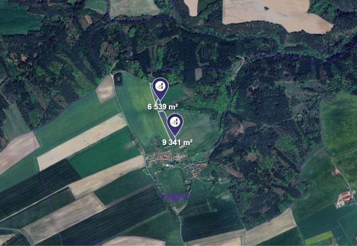 Prodej pozemku 15.880 m², Hřebečníky, Středočeský kraj Prodej pozemku 15.880 m², Hřebečníky, Středočeský kraj