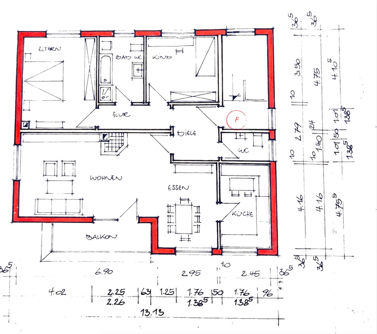 Pronájem bytu 3+1 107 m², Hauptstraße 68, Beuren (Hochwald), Porýní-Falc Pronájem bytu 3+1 107 m², Hauptstraße 68, Beuren (Hochwald), Porýní-Falc