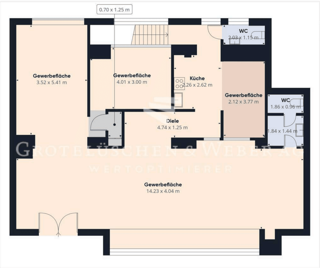 Pronájem kanceláře 180 m², Bremerhaven, Bremen Pronájem kanceláře 180 m², Bremerhaven, Bremen