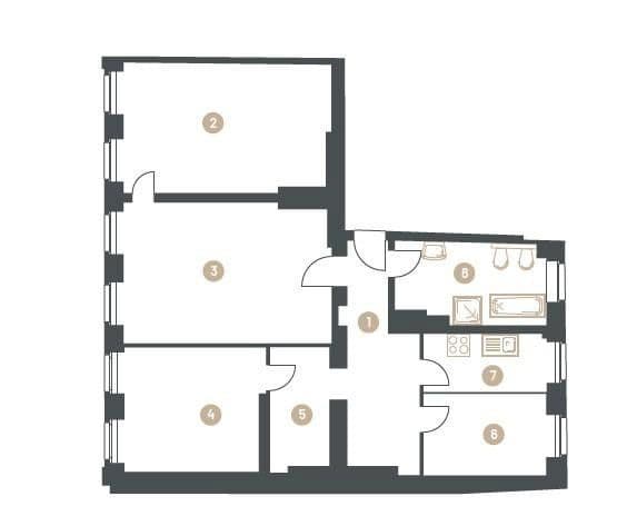 Prodej bytu 4+1 92 m², Gerichtstraße 7, Berlin, Berlín Prodej bytu 4+1 92 m², Gerichtstraße 7, Berlin, Berlín