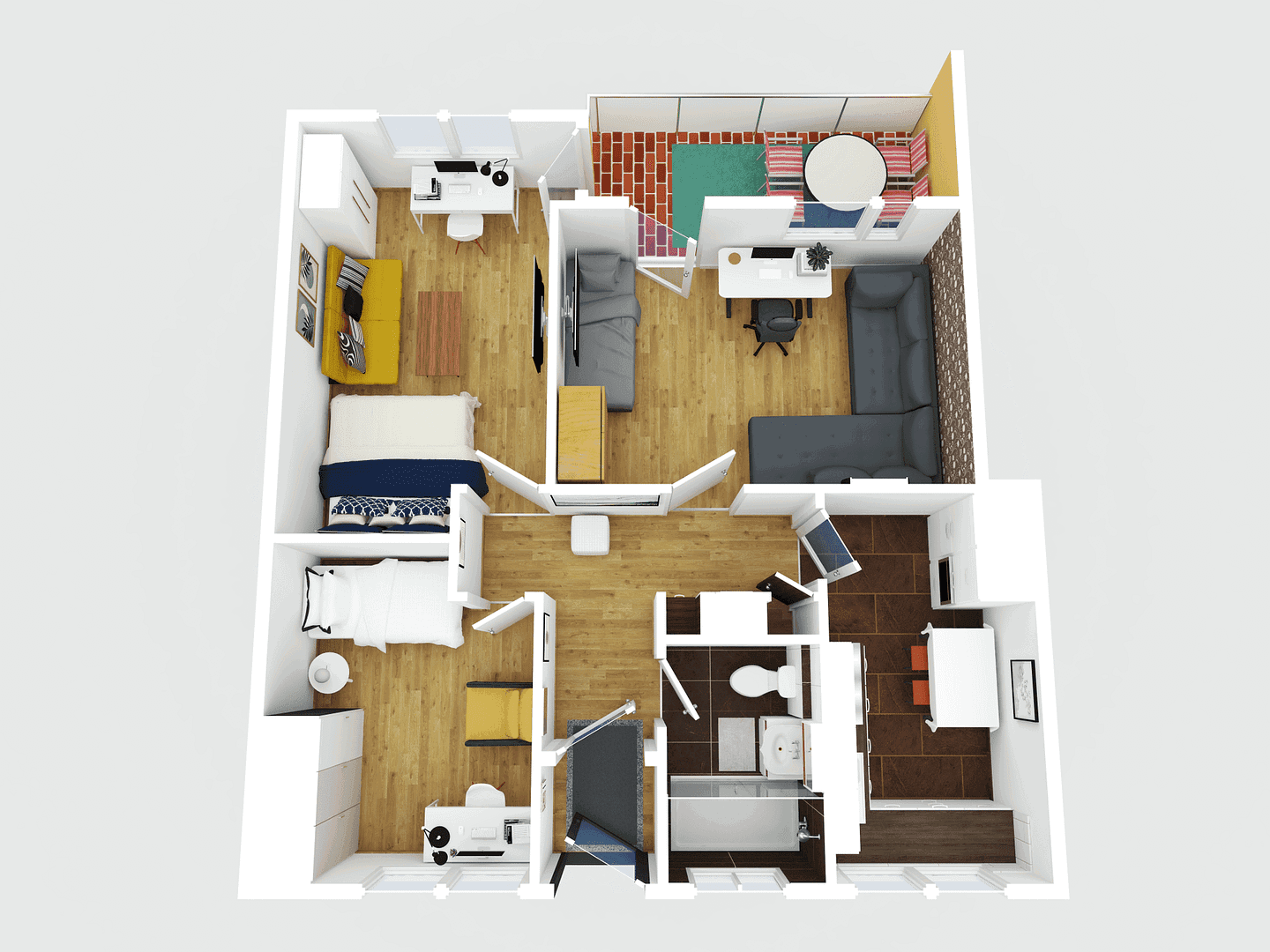 Prodej bytu 3+1 63 m², Friedrichshafen, Bádensko-Württembersko Prodej bytu 3+1 63 m², Friedrichshafen, Bádensko-Württembersko