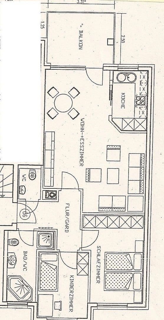 Pronájem bytu 3+1 71 m², Danziger Straße 73, Ludwigsburg, Bádensko-Württembersko Pronájem bytu 3+1 71 m², Danziger Straße 73, Ludwigsburg, Bádensko-Württembersko