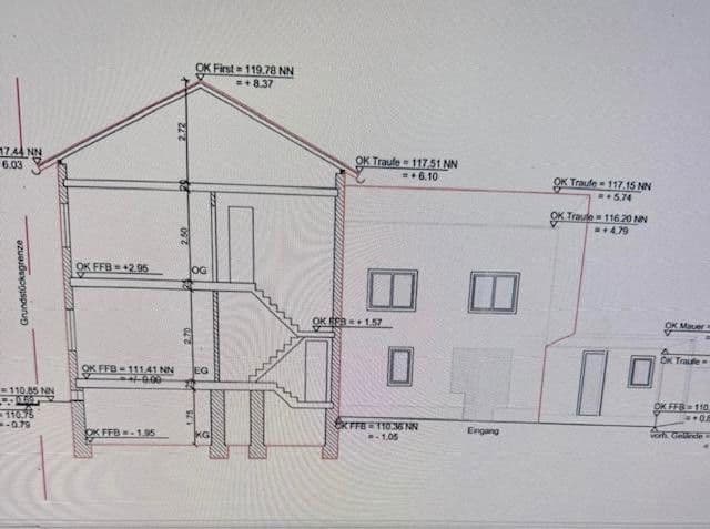 Prodej domu 186 m², pozemek 355 m², Seligenstädter Str. 56, Seligenstadt, Hessen Prodej domu 186 m², pozemek 355 m², Seligenstädter Str. 56, Seligenstadt, Hessen
