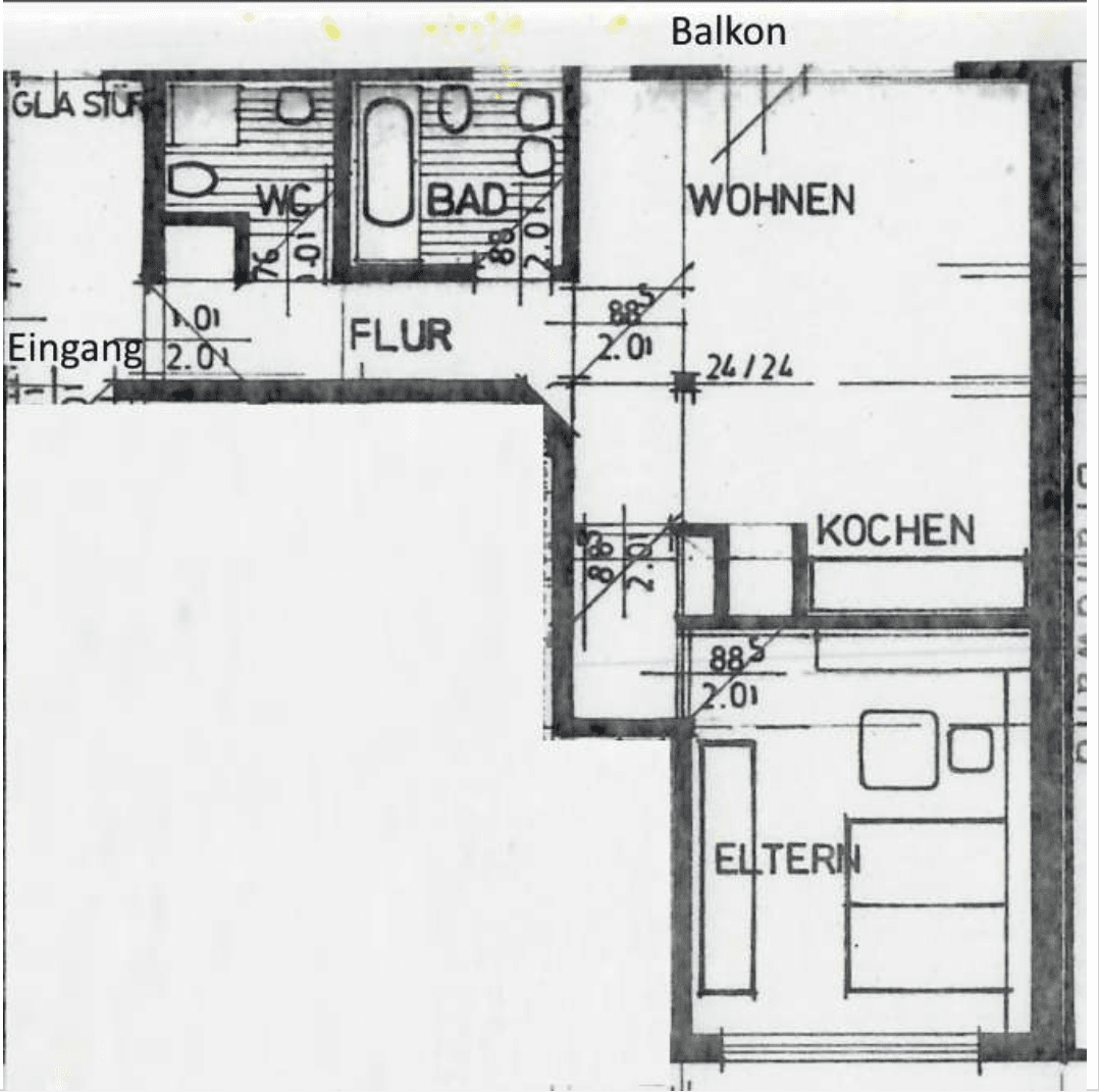 Pronájem bytu 2+1 71 m², Frankfurter Str. 147, Neu-Isenburg, Hessen Pronájem bytu 2+1 71 m², Frankfurter Str. 147, Neu-Isenburg, Hessen
