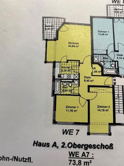 Prodej bytu 3+1 74 m², Ursula-Goetze-Straße, 31, Berlin, Berlín Prodej bytu 3+1 74 m², Ursula-Goetze-Straße, 31, Berlin, Berlín