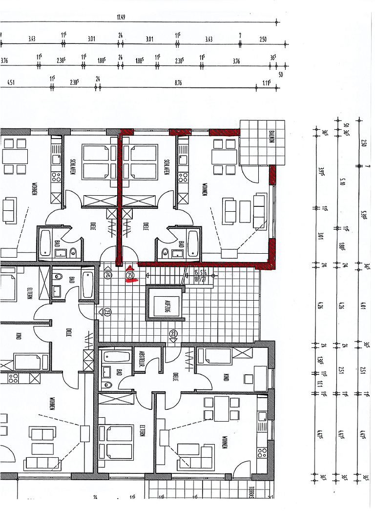 Pronájem bytu 2+1 56 m², Heinrich-Böll-Straße 75, Augsburg, Bavorsko Pronájem bytu 2+1 56 m², Heinrich-Böll-Straße 75, Augsburg, Bavorsko