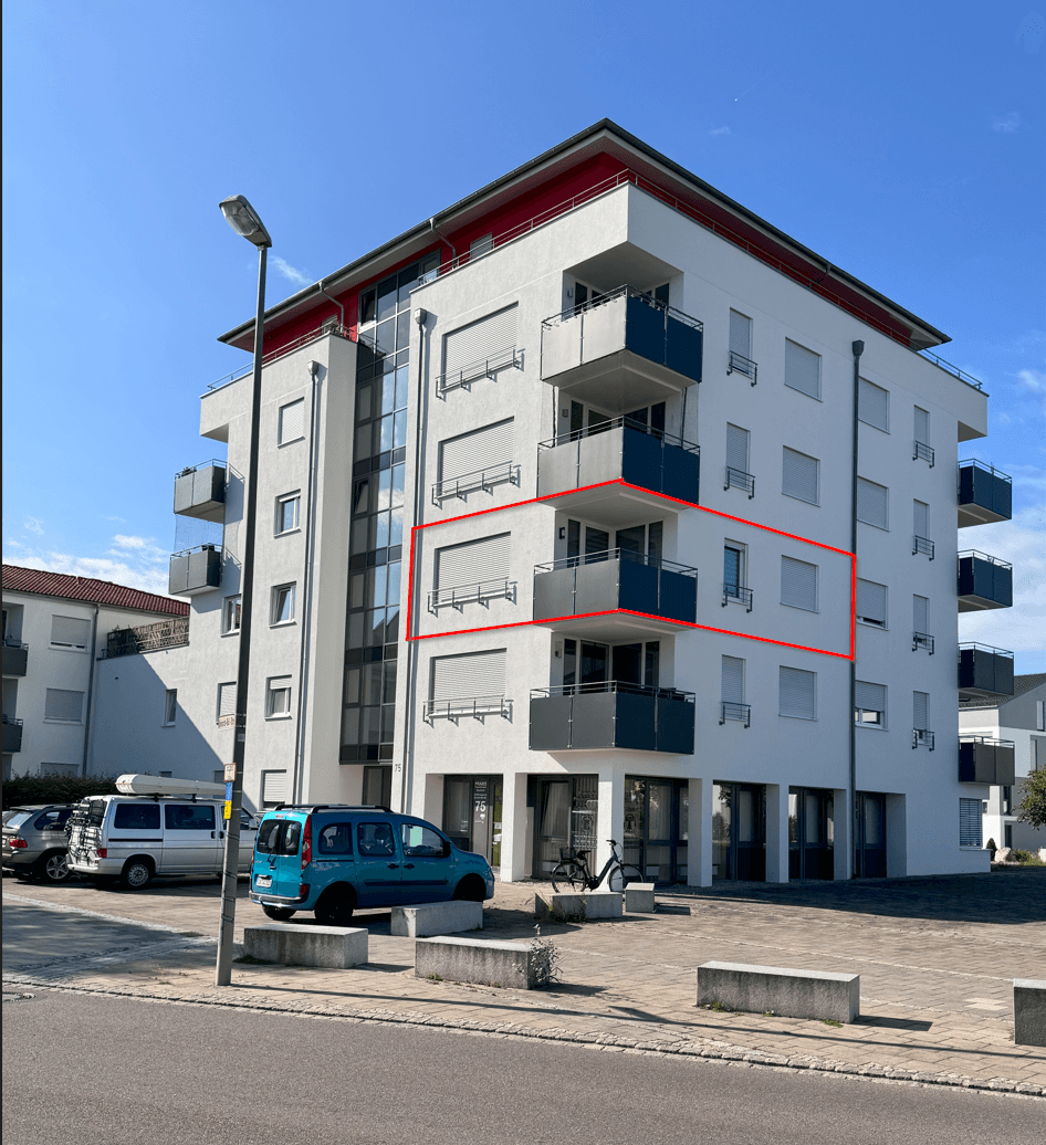 Pronájem bytu 2+1 56 m², Heinrich-Böll-Straße 75, Augsburg, Bavorsko Pronájem bytu 2+1 56 m², Heinrich-Böll-Straße 75, Augsburg, Bavorsko