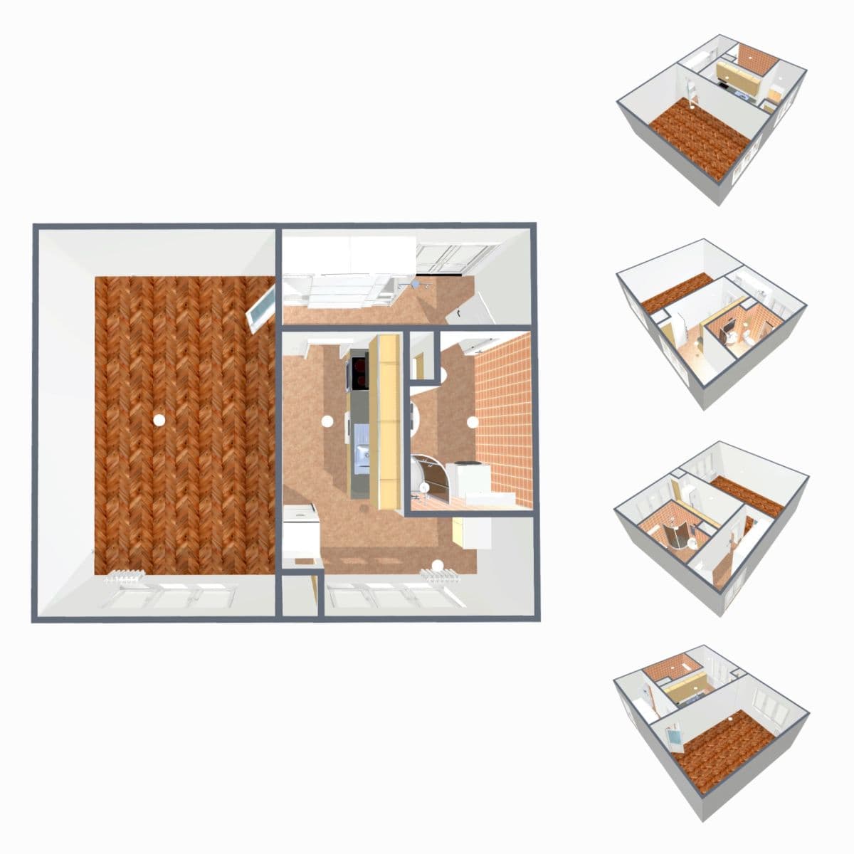 Pronájem bytu 1+1 42 m², Smrková, Plzeň, Plzeňský kraj Pronájem bytu 1+1 42 m², Smrková, Plzeň, Plzeňský kraj