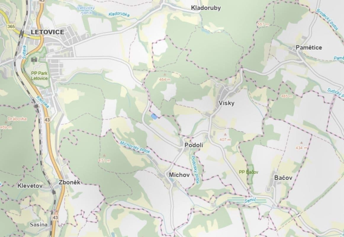 Prodej pozemku 7.647 m², Letovice, Jihomoravský kraj Prodej pozemku 7.647 m², Letovice, Jihomoravský kraj