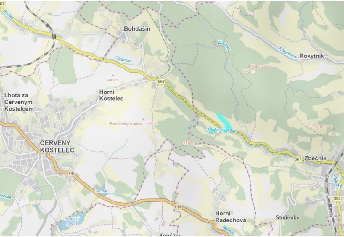 Prodej pozemku 17.170 m², Hronov, Královéhradecký kraj Prodej pozemku 17.170 m², Hronov, Královéhradecký kraj