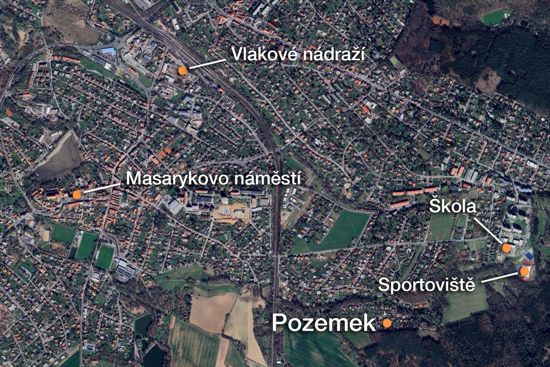 Prodej pozemku 521 m², Nad Vodárnou, Říčany, Středočeský kraj Prodej pozemku 521 m², Nad Vodárnou, Říčany, Středočeský kraj