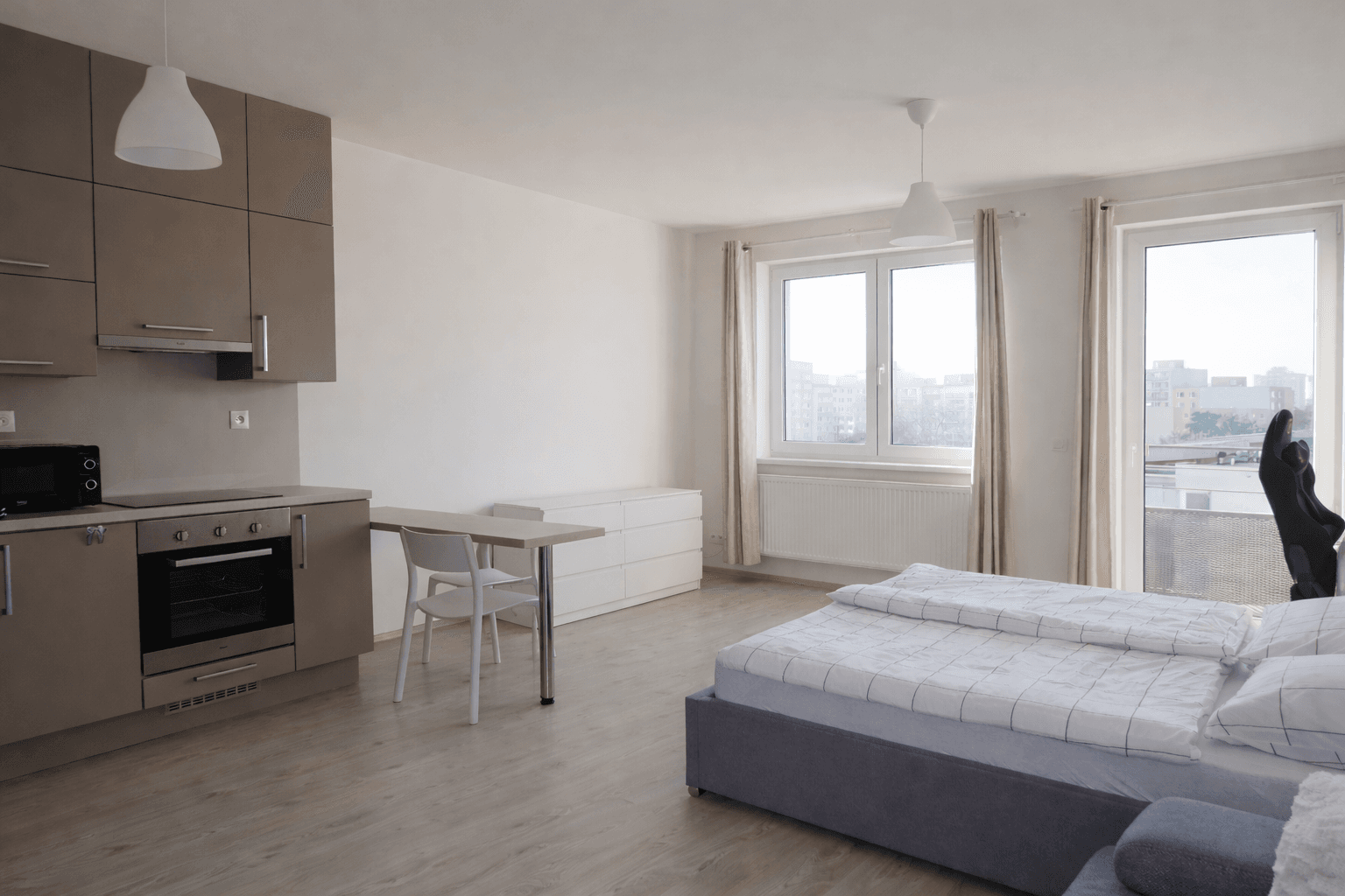 Pronájem bytu 1+kk 42 m², Škrábkových, Praha, Praha Pronájem bytu 1+kk 42 m², Škrábkových, Praha, Praha