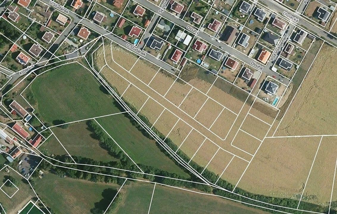 Prodej pozemku 800 m², Načeradec, Středočeský kraj Prodej pozemku 800 m², Načeradec, Středočeský kraj