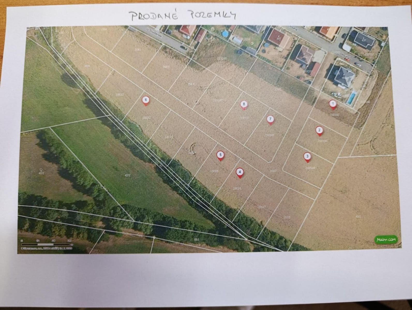 Prodej pozemku 820 m², Načeradec, Středočeský kraj Prodej pozemku 820 m², Načeradec, Středočeský kraj