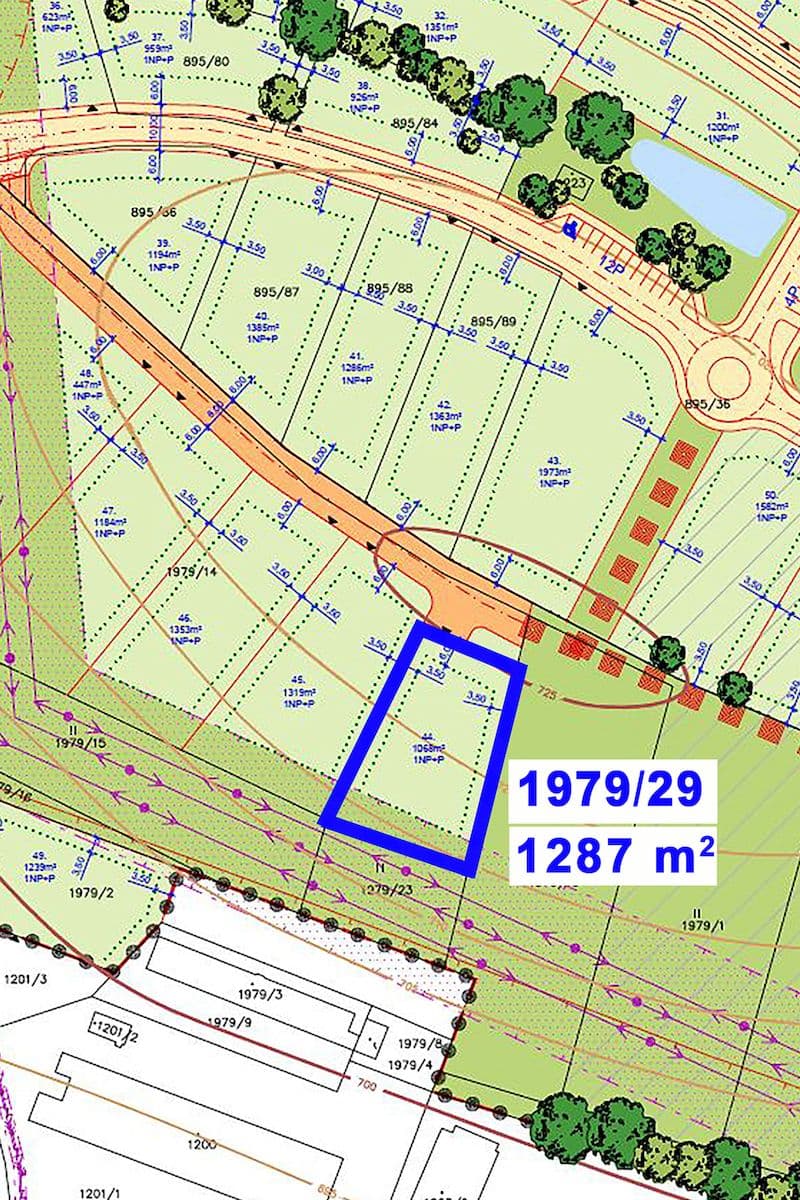 Prodej pozemku 1.287 m², Vimperk, Jihočeský kraj Prodej pozemku 1.287 m², Vimperk, Jihočeský kraj