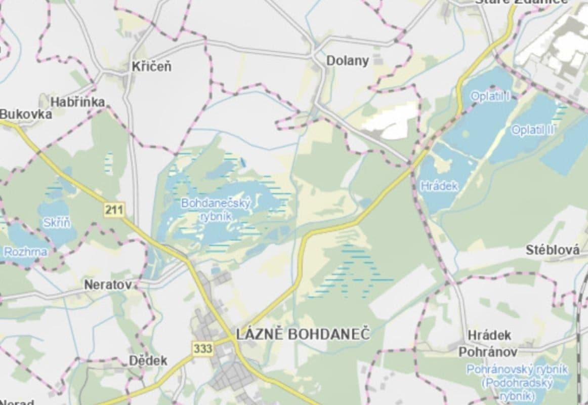 Prodej pozemku 1.391 m², Lázně Bohdaneč, Pardubický kraj Prodej pozemku 1.391 m², Lázně Bohdaneč, Pardubický kraj
