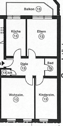 Prodej bytu 3+1 71 m², Volmerswerther Straße xx, Düsseldorf, Severní Porýní-Vestfálsko Prodej bytu 3+1 71 m², Volmerswerther Straße xx, Düsseldorf, Severní Porýní-Vestfálsko