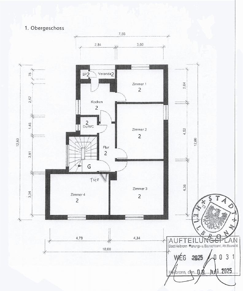 Pronájem bytu 3+1 78 m², Heilbronn, Bádensko-Württembersko Pronájem bytu 3+1 78 m², Heilbronn, Bádensko-Württembersko