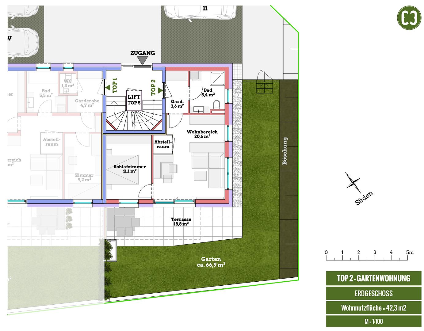 Prodej bytu 2+1 43 m², Salzburg, Salcbursko Prodej bytu 2+1 43 m², Salzburg, Salcbursko