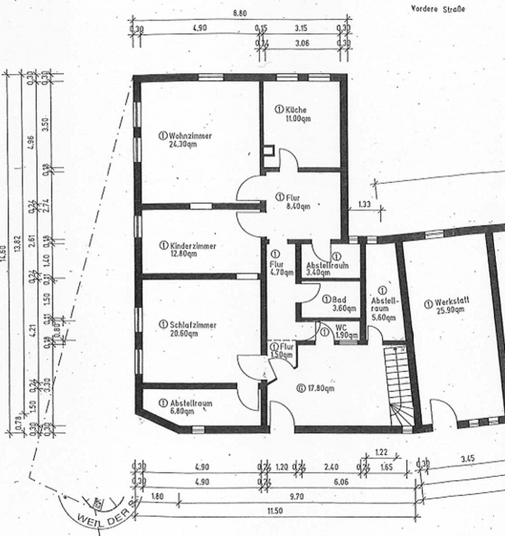 Pronájem bytu 3+kk 101 m², Mühlgraben 1, Weil der Stadt, Bádensko-Württembersko Pronájem bytu 3+kk 101 m², Mühlgraben 1, Weil der Stadt, Bádensko-Württembersko