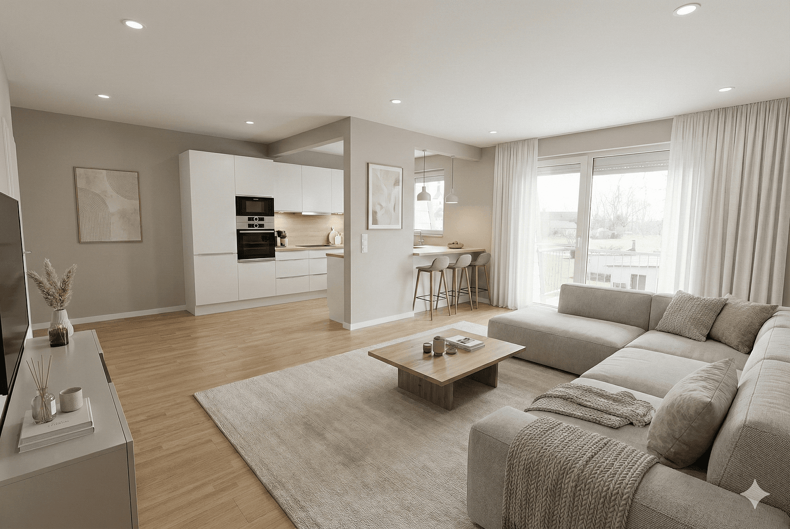 Pronájem bytu 4+1 86 m², Am Reitweg 9, Belgershain, Sasko Pronájem bytu 4+1 86 m², Am Reitweg 9, Belgershain, Sasko