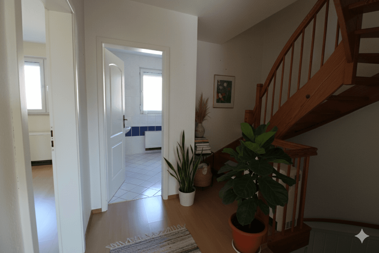 Pronájem bytu 4+1 86 m², Am Reitweg 9, Belgershain, Sasko Pronájem bytu 4+1 86 m², Am Reitweg 9, Belgershain, Sasko