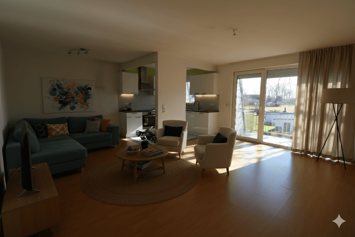 Pronájem bytu 4+1 86 m², Am Reitweg 9, Belgershain, Sasko Pronájem bytu 4+1 86 m², Am Reitweg 9, Belgershain, Sasko