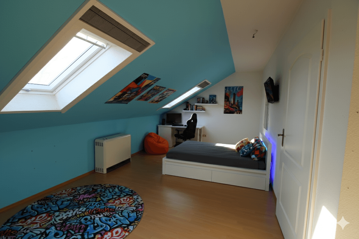 Pronájem bytu 4+1 86 m², Am Reitweg 9, Belgershain, Sasko Pronájem bytu 4+1 86 m², Am Reitweg 9, Belgershain, Sasko