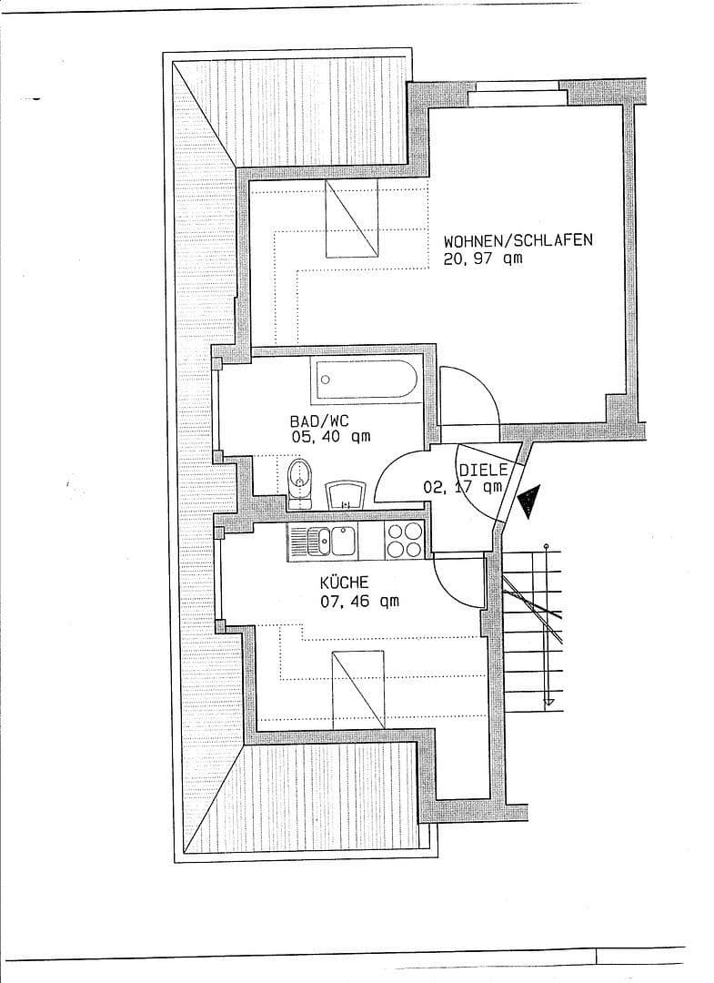 Pronájem bytu 1+kk 37 m², Nöthnitzer Straße 36, Dresden, Sasko Pronájem bytu 1+kk 37 m², Nöthnitzer Straße 36, Dresden, Sasko