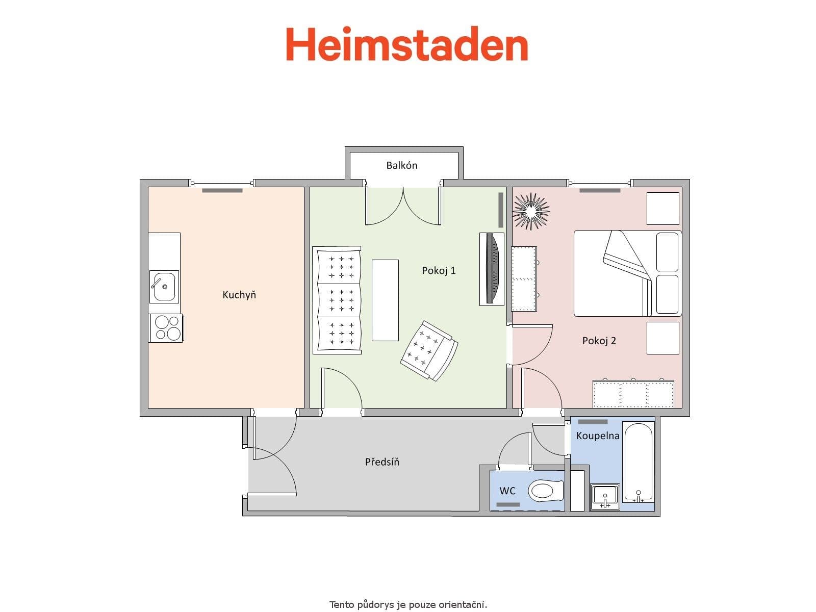 Pronájem bytu 2+1 58 m², Gorkého, Havířov, Moravskoslezský kraj Pronájem bytu 2+1 58 m², Gorkého, Havířov, Moravskoslezský kraj