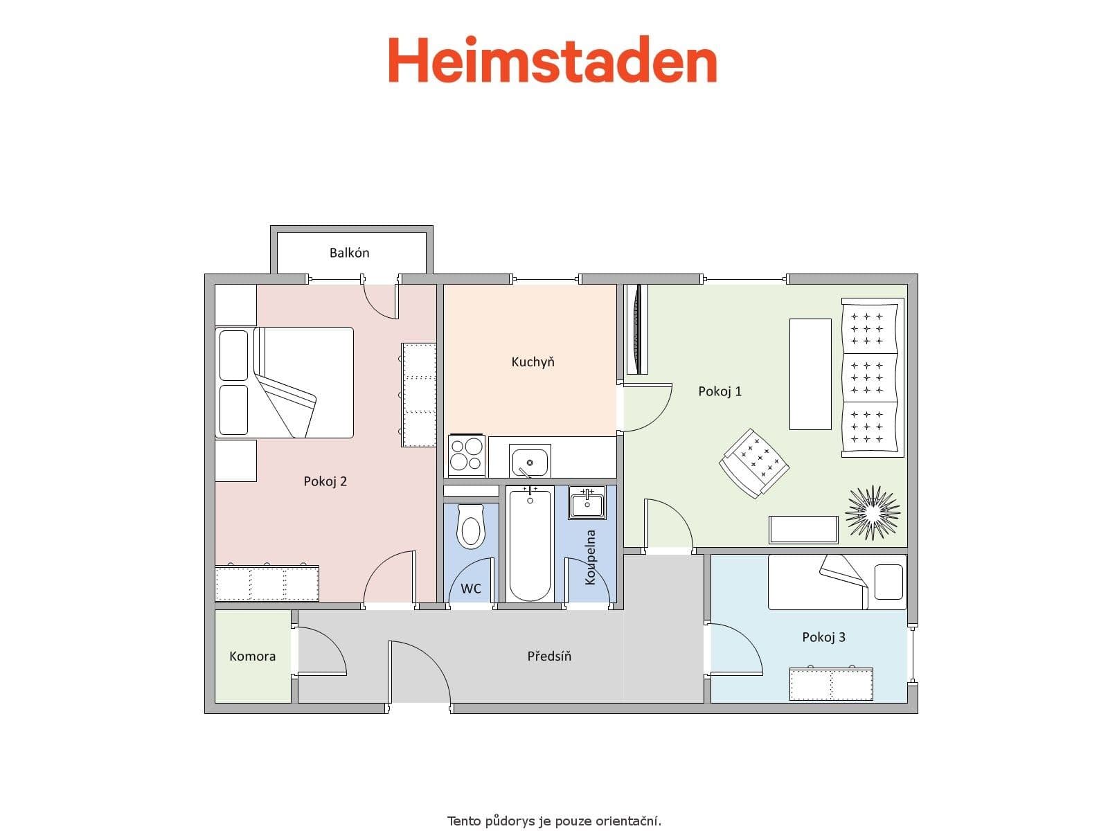 Pronájem bytu 3+1 71 m², Československé armády, Frýdek-Místek, Moravskoslezský kraj Pronájem bytu 3+1 71 m², Československé armády, Frýdek-Místek, Moravskoslezský kraj