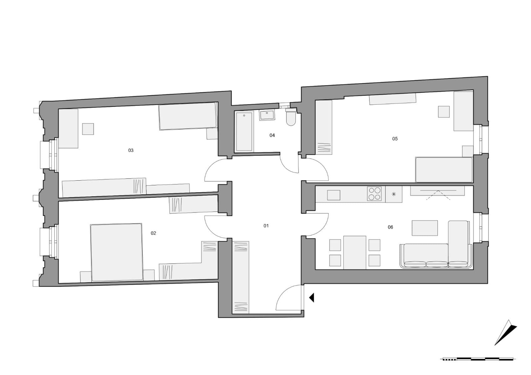 Prodej bytu 3+1 95 m², Horní, Praha, Praha Prodej bytu 3+1 95 m², Horní, Praha, Praha