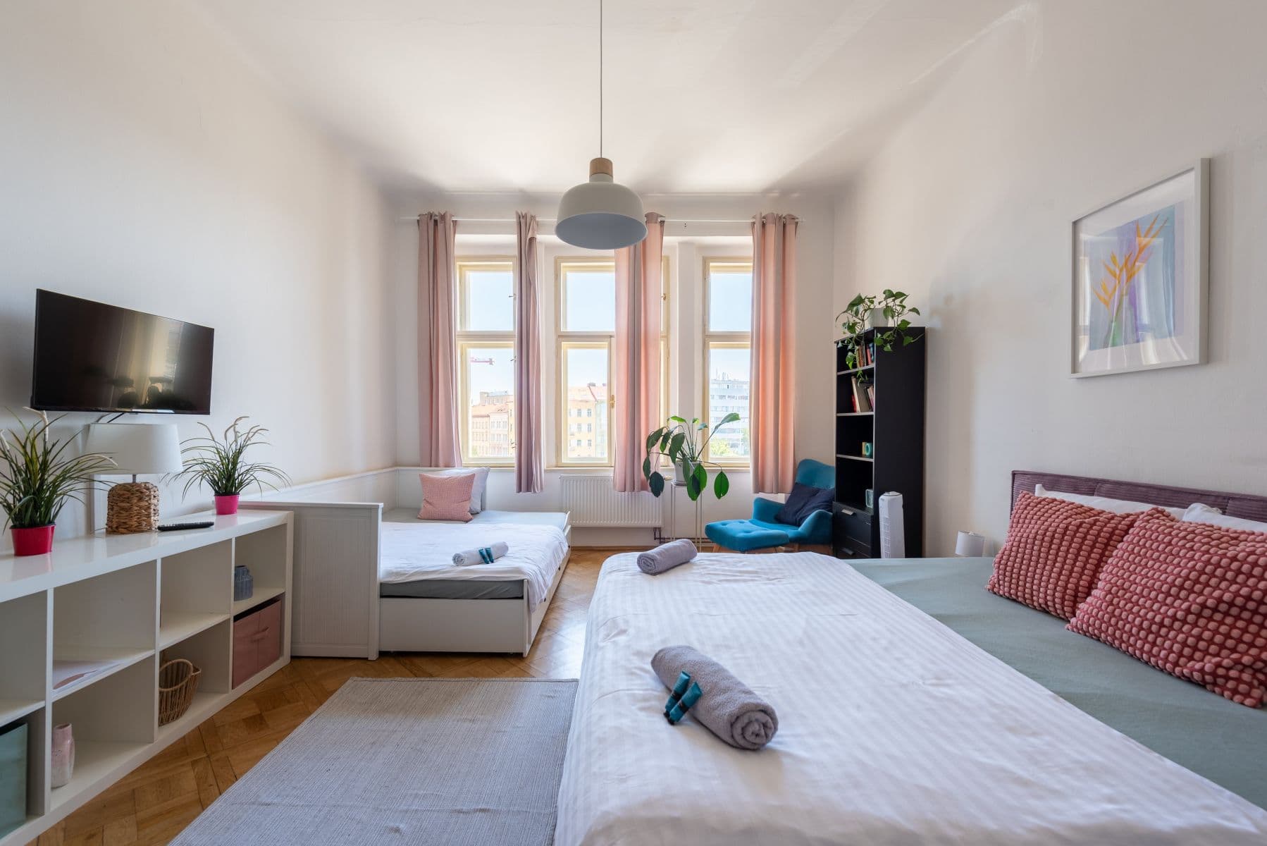 Pronájem bytu 65 m², Těšnov, Praha, Praha Pronájem bytu 65 m², Těšnov, Praha, Praha