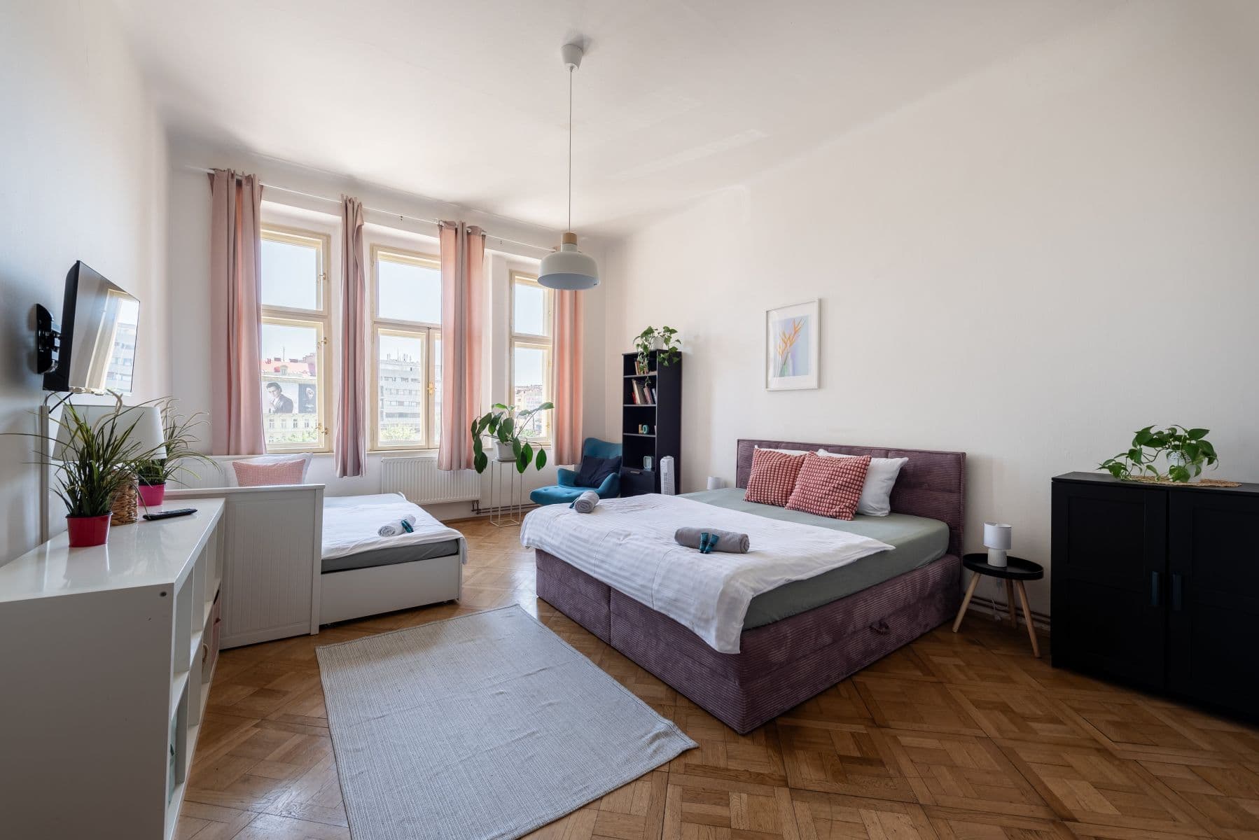 Pronájem bytu 65 m², Těšnov, Praha, Praha Pronájem bytu 65 m², Těšnov, Praha, Praha