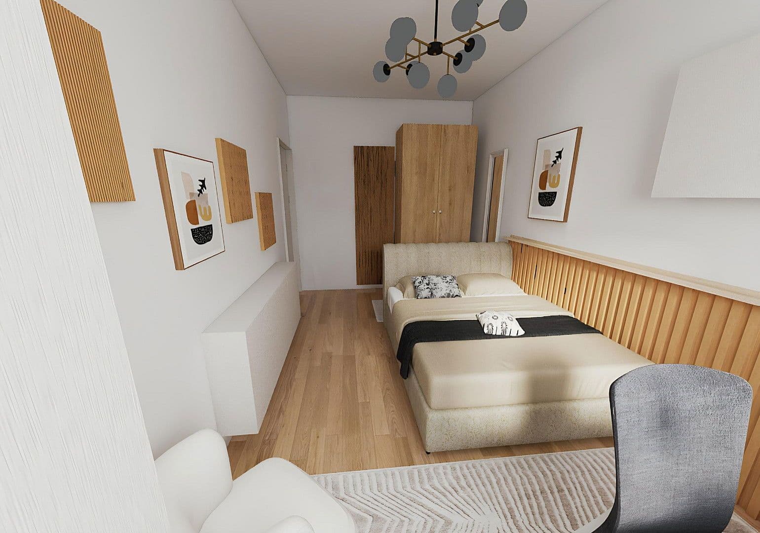 Pronájem bytu 10 m², Chemnitz, Sasko Pronájem bytu 10 m², Chemnitz, Sasko