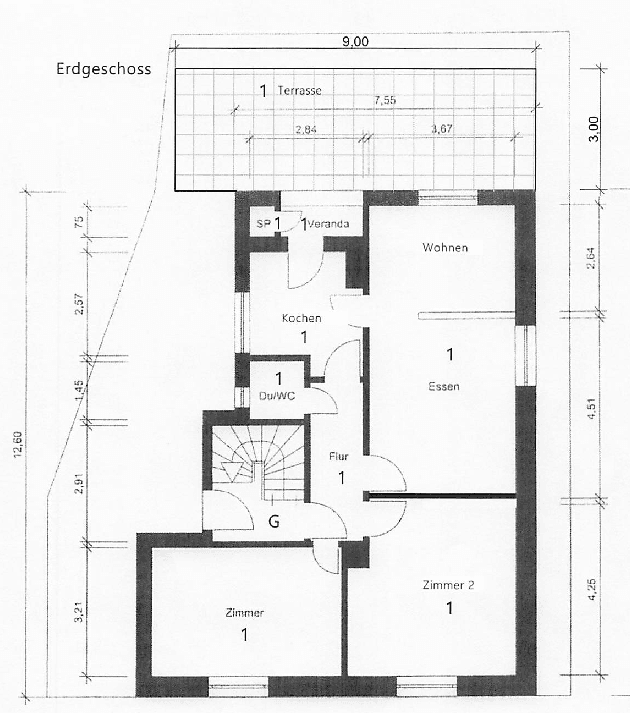 Pronájem bytu 3+1 88 m², Heilbronn, Bádensko-Württembersko Pronájem bytu 3+1 88 m², Heilbronn, Bádensko-Württembersko