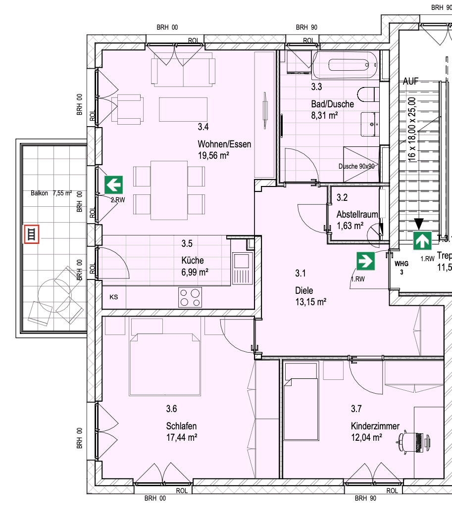 Pronájem bytu 3+1 83 m², Blankenfelde-Mahlow, Braniborsko Pronájem bytu 3+1 83 m², Blankenfelde-Mahlow, Braniborsko