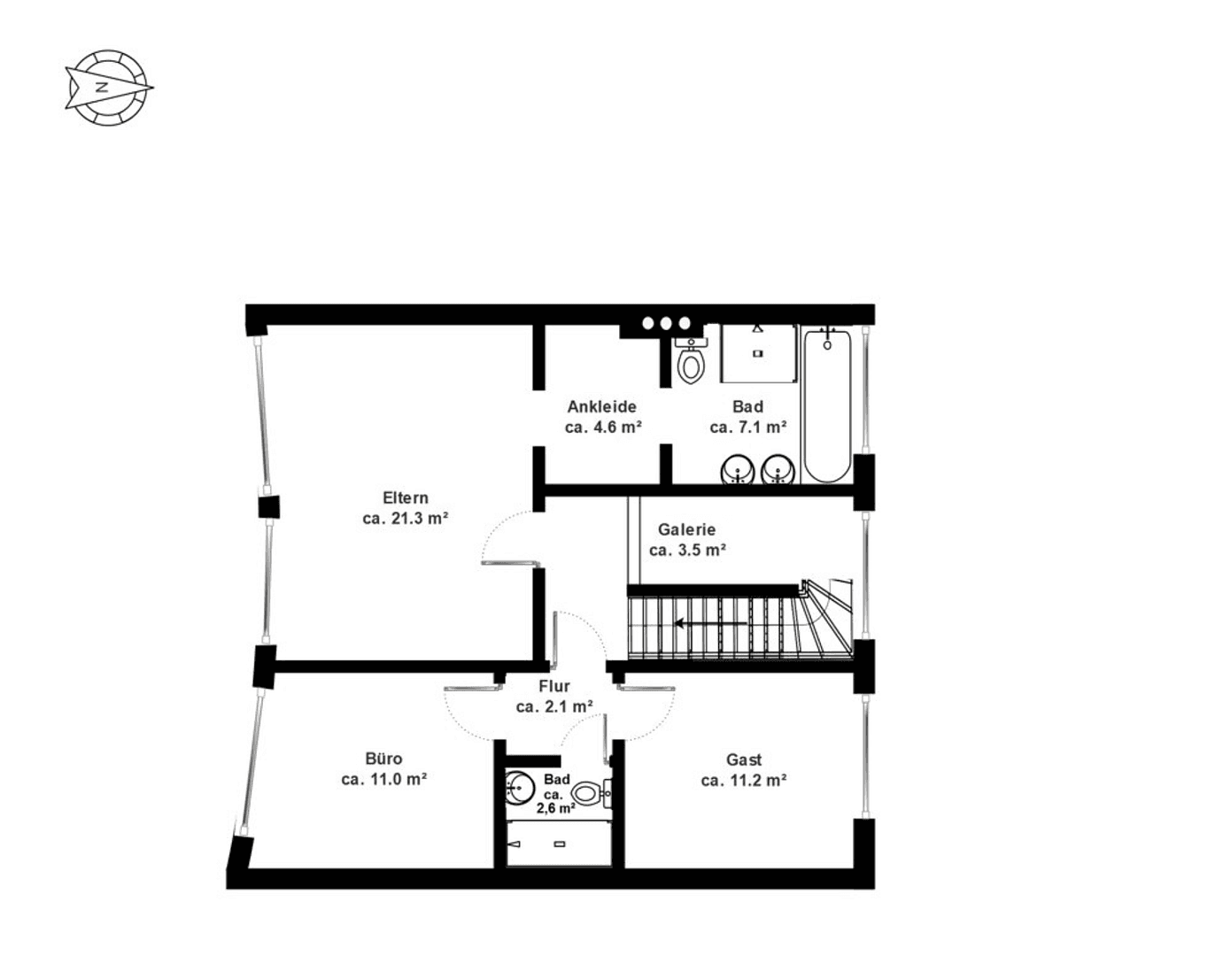 Pronájem domu 150 m², pozemek 376 m², Hamburg, Hamburg Pronájem domu 150 m², pozemek 376 m², Hamburg, Hamburg