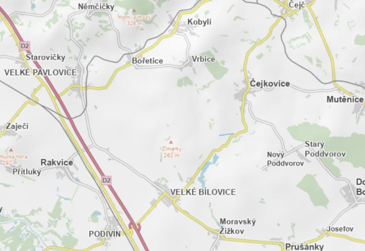 Prodej pozemku 14.423 m², Čejkovice, Jihomoravský kraj Prodej pozemku 14.423 m², Čejkovice, Jihomoravský kraj