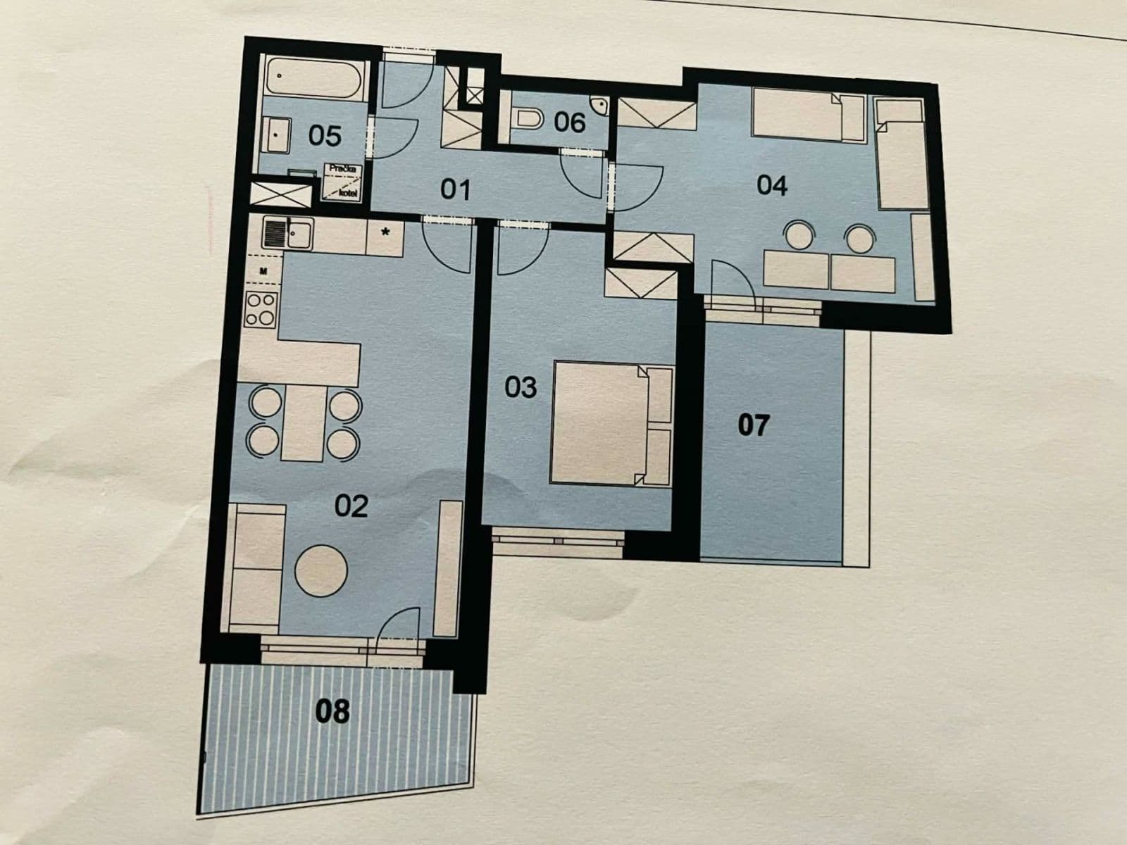 Prodej bytu 3+kk 69 m², Višňová, Moravany, Jihomoravský kraj Prodej bytu 3+kk 69 m², Višňová, Moravany, Jihomoravský kraj