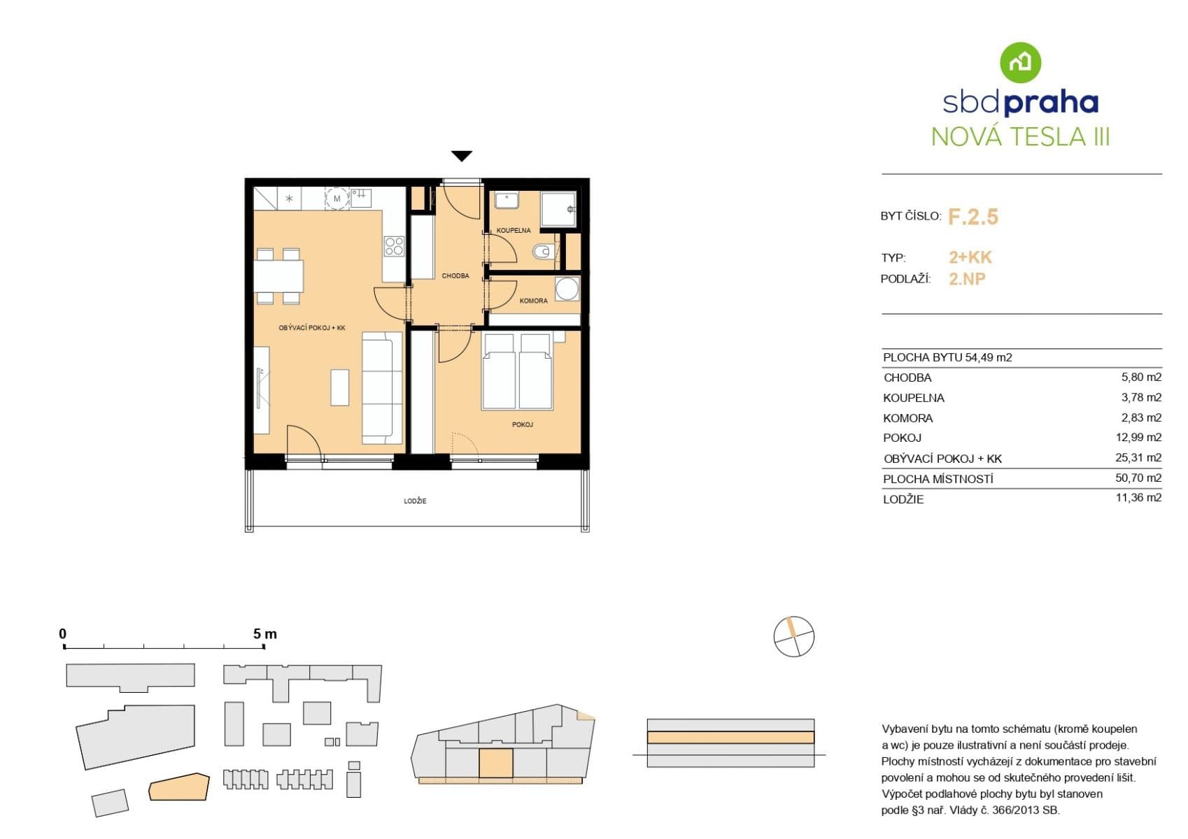 Prodej bytu 2+kk 54 m², Nová Tesla, Pardubice, Pardubický kraj Prodej bytu 2+kk 54 m², Nová Tesla, Pardubice, Pardubický kraj