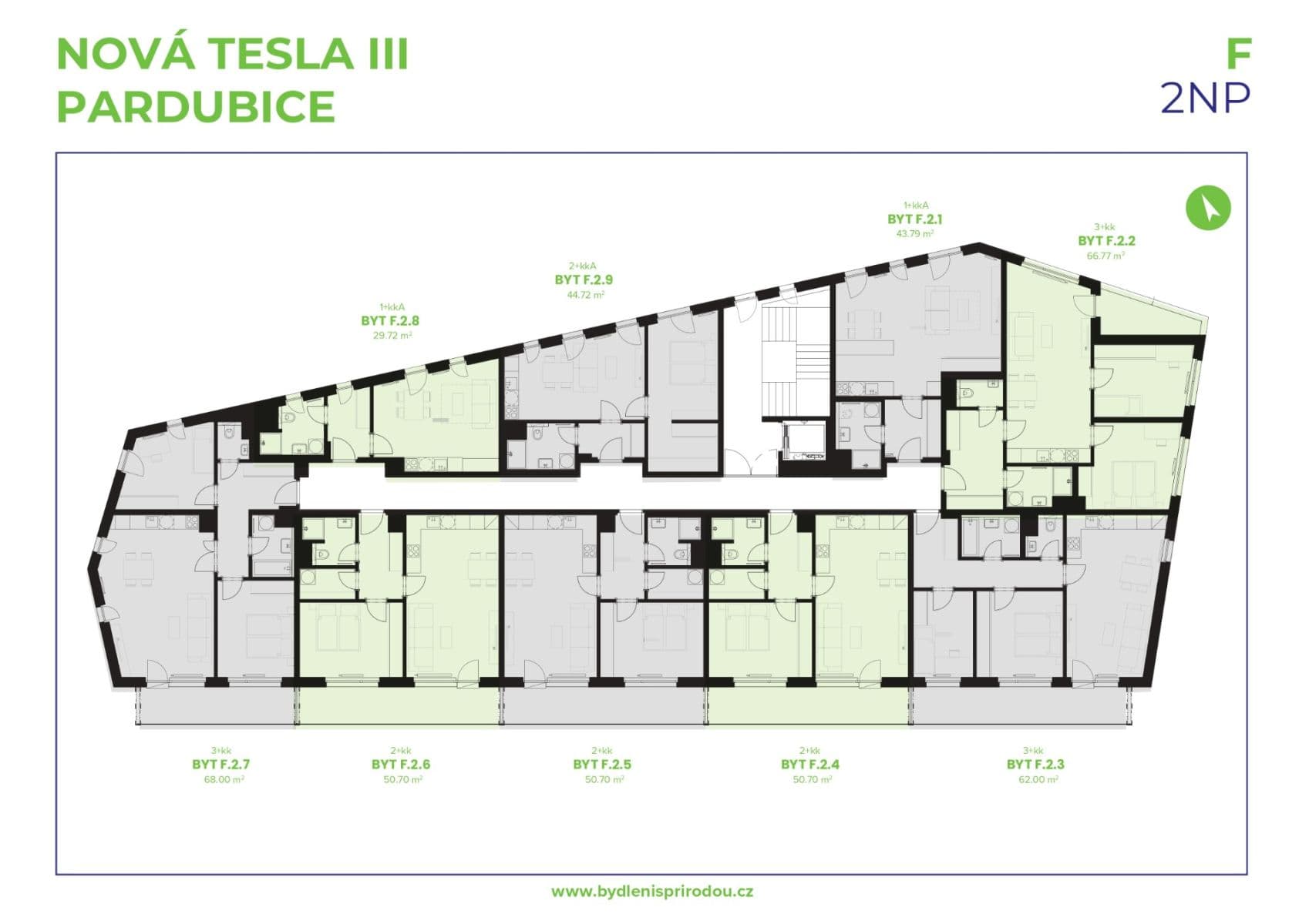 Prodej bytu 2+kk 54 m², Nová Tesla, Pardubice, Pardubický kraj Prodej bytu 2+kk 54 m², Nová Tesla, Pardubice, Pardubický kraj